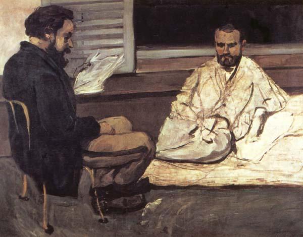 Paul Cezanne Paul Alexis faisant la lecture a Emile Zola Spain oil painting art